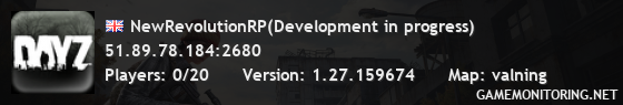 NewRevolutionRP(Development in progress) NewRevolutionRP(Development in progress)