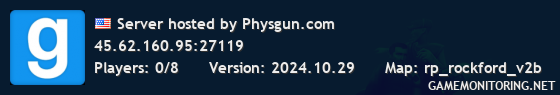 Server hosted by Physgun.com