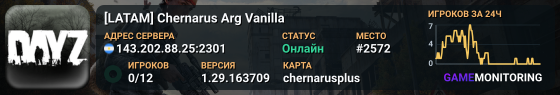 [LATAM] Chernarus Arg Vanilla
