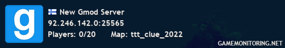 New Gmod Server