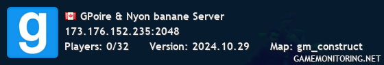 GPoire & Nyon banane Server