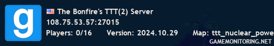 The Bonfire's TTT(2) Server