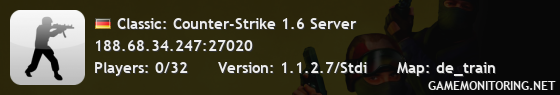 Classic: Counter-Strike 1.6 Server