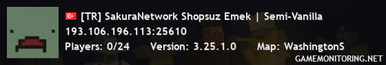 [TR] SakuraNetwork Shopsuz Emek | Semi-Vanilla