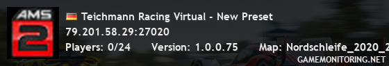 Teichmann Racing Virtual - New Preset