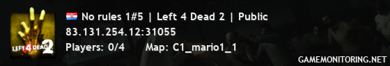 No rules 1#5 | Left 4 Dead 2 | Public