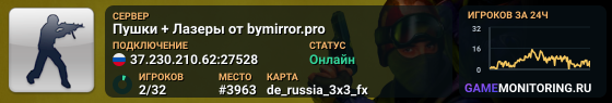 Пушки + Лазеры от bymirror.pro
