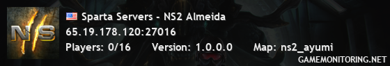 Sparta Servers - NS2 Almeida