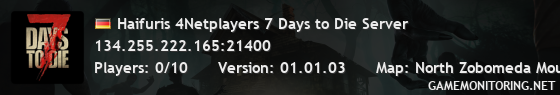 Haifuris 4Netplayers 7 Days to Die Server