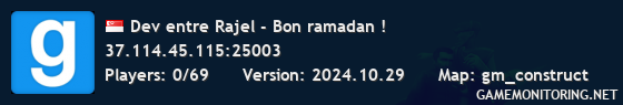 Dev entre Rajel - Bon ramadan !