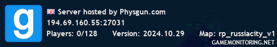 Server hosted by Physgun.com