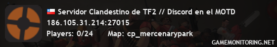 Servidor Clandestino de TF2 // Discord en el MOTD