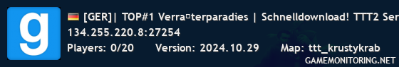 [GER]| TOP#1 Verräterparadies | Schnelldownload! TTT2 Server
