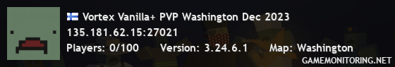 Vortex Vanilla+ PVP Washington Dec 2023