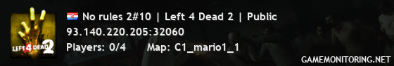 No rules 2#10 | Left 4 Dead 2 | Public