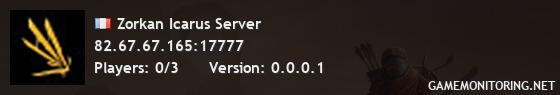 Zorkan Icarus Server