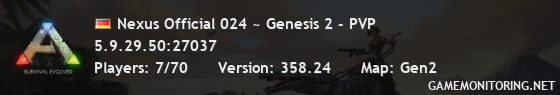 Nexus Official 024 ~ Genesis 2 - PVP