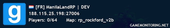 [FR] ManilaLandRP | DEV