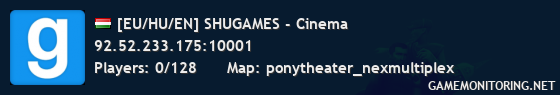 [EU/HU/EN] SHUGAMES - Cinema