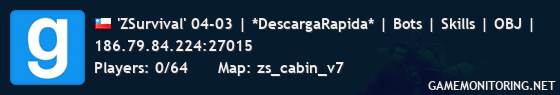 'ZSurvival' 04-03 | *DescargaRapida* | Bots | Skills | OBJ |