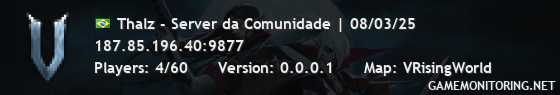 Thalz - Server da Comunidade | 08/03/25