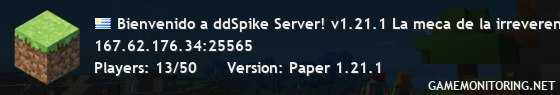 Bienvenido a ddSpike Server! v1.21.1 La meca de la irreverencia