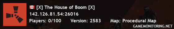 [X] The House of Boom [X]