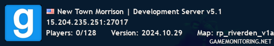 New Town Morrison | Development Server v5.1