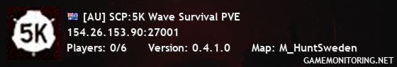 [AU] SCP:5K Wave Survival PVE