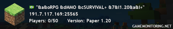 "&a&oRPG &dMMO &cSURVIVAL+ &7&l1.20&a&l+"