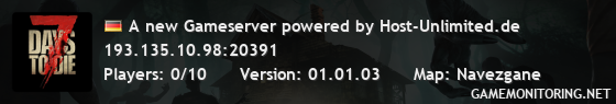 A new Gameserver powered by Host-Unlimited.de
