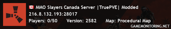 MMO Slayers Canada Server |TruePVE| Modded