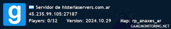 Servidor de histeriaservers.com.ar
