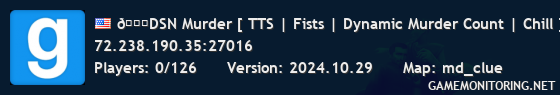 🌌DSN Murder [ TTS | Fists | Dynamic Murder Count | Chill ]