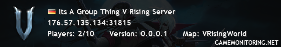 Its A Group Thing V Rising Server