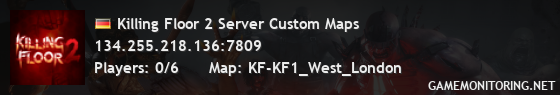 Killing Floor 2 Server Custom Maps