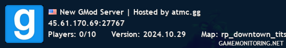 New GMod Server | Hosted by atmc.gg