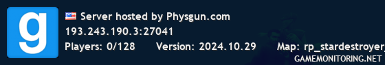 Server hosted by Physgun.com