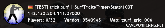 [TEST] trick.surf | SurfTricks/Timer/Stats/100T