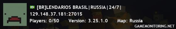 [BR]LENDARIOS BRASIL|RUSSIA|24/7|