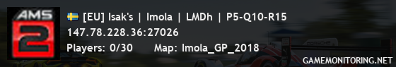 [EU] Isak's | Imola | LMDh | P5-Q10-R15