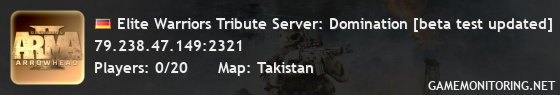 Elite Warriors Tribute Server: Domination [beta test updated]