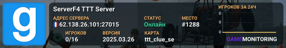 ServerF4 TTT Server