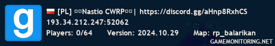 [PL] ☄️Nastio CWRP☄️| https://discord.gg/aHnp8RxhCS