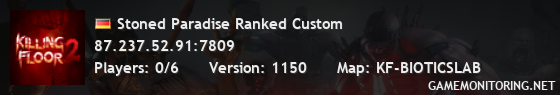 Stoned Paradise Ranked Custom