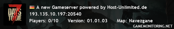 A new Gameserver powered by Host-Unlimited.de