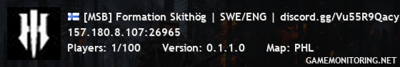 [MSB] Formation Skithög | SWE/ENG | discord.gg/Vu55R9Qacy