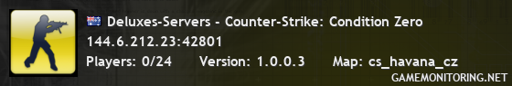 Deluxes-Servers - Counter-Strike: Condition Zero