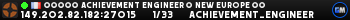 █████ ACHIEVEMENT ENGINEER █ NEW EUROPE ██