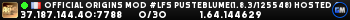 Official Origins Mod #LFS Pusteblume(1.8.3/125548) Hosted @ Lag Official Origins Mod #LFS Pusteblume(1.8.3/125548) Hosted @ Lag